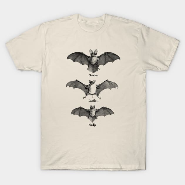 Vintage Vampire Bats T-Shirt by sticks and bones vintage